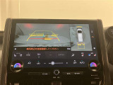 安全機能のバックモニター&全周囲モニターも装備です。
