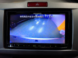 バックカメラの画像です。車庫入れの安心感がアップしますね。