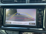 【バックカメラ】駐車時に後方がリアルタイム映像で確認できます。大型商業施設や立体駐車場での駐車時や、夜間のバック時に大活躍!運転スキルに関わらず、今や必須となった装備のひとつです!