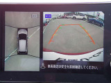 上からの視点で狭い駐車場への駐車などに役立つアラウンドビューモニターです♪