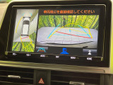 【パノラミックビューモニター】専用のカメラにより、上から見下ろしたような視点で360度クルマの周囲を確認することができます☆死角部分も確認しやすく、狭い場所での切り返しや駐車もスムーズに行えます。