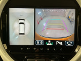 全方位モニターがついています! 車の周囲を360&deg;安全確認できるので、普段の駐車はもちろんの事、縦列駐車や幅寄せの際にも活躍してくれますよ。