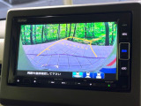 【バックカメラ】駐車時に後方がリアルタイム映像で確認できます。大型商業施設や立体駐車場での駐車時や、夜間のバック時に大活躍!運転スキルに関わらず、今や必須となった装備のひとつです!