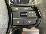 ハンドルにHondaセンシング系のクルーズコントロールやレーンキープアシストなどの操作スイッチが装備されています。ハンドルから手を離さず安全に操作できます。