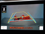 バックガイドモニターを装備しています、車庫入れもラクラクです。