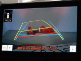 バックガイドモニターを装備しています、車庫入れもラクラクです。
