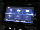 ナビゲーションは純正メモリーナビ(VXM-185VFi)を装着しております。AM、FM、CD、DVD再生、Bluetooth、音楽録音再生、フルセグTVがご使用いただけます。