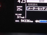 【走行距離】走行距離計の画像です。※撮影時の実走距離となります。車両の移動等により走行距離が進んでいる場合があります。