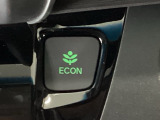 ★ECONスイッチ★ エコドライブを加速しよう!スイッチをONにすると、運転の仕方によるロスを抑え込み燃費をよくするようクルマが頑張ります(*^ー^*)燃費向上にチャレンジ♪