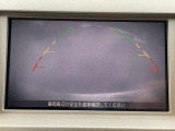 後方確認に便利なバックモニターが付いて安心です