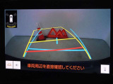 バックガイドモニターを装備しています、車庫入れもラクラクです。