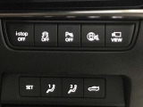 運転席回りのスイッチで安全装備のON/OFFも簡単に!