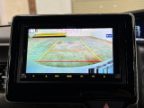 バックカメラの画像です。車庫入れの安心感がアップしますね☆
