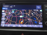 ナビゲーション装備。多彩な機能で快適ドライブをアシスト。オーディオ機能も充実していますね。