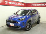 ヤリスクロス HEV GRスポーツ、ダークブルーマイカメタリックになります。