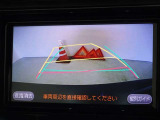 バックガイドモニターを装備しています、車庫入れもラクラクです。