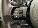 ステアリングにオーディオ操作スイッチが付いています。オーディオ画面に直接タッチしなくても操作が出来ますので、運転に集中できます。
