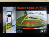 パノラミックビューモニター付きです。全方向の確認ができて安心です。
