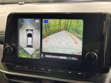 【アラウンドビューモニター】専用のカメラにより、上から見下ろしたような視点で360度クルマの周囲を確認することができます☆死角部分も確認しやすく、狭い場所での切り返しや駐車もスムーズに行えます。