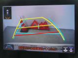 バックガイドモニターを装備しています、車庫入れもラクラクです。