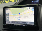【BIG-X9インチナビ】人気の大画面BIG-Xナビを装備。専用設計で車内の雰囲気にマッチ!ナビ利用時のマップ表示は見やすく、テレビやDVDは臨場感がアップ!いつものドライブがグッと楽しくなります♪