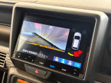 バックギアに入れるだけで自動でリヤカメラに切り替わります!車庫入れやバックが苦手な方にオススメ!