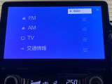 AM、FM、フルセグテレビが楽しめます。