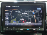 ホンダ純正ナビなのでダッシュボードにスッキリと収まっています。土地勘の無い所でも道に迷わず安心ですね!
