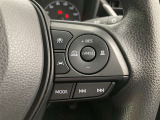 前方の車との車間を設定し、スピードを上げたり緩めたりを自動で行ってくれる追尾式の「レーダークルーズ」。上級装備の一つです!高級車にしかつかない嬉しい機能です。
