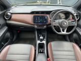 キックスの運転席周りの画像です。