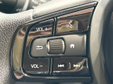 【ステアリングスイッチ】運転中、前方から目線をそらすことなく、オーディオ等の操作が可能な便利機能!安心&快適なドライブを演出してくれます♪