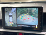 【パノラミックビューモニター】専用のカメラにより、上から見下ろしたような視点で360度クルマの周囲を確認することができます☆死角部分も確認しやすく、狭い場所での切り返しや駐車もスムーズに行えます。