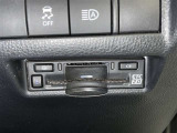 ETC車載器付きです。高速道路の料金所もスムーズに通過できます。