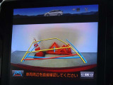 バックガイドモニターを装備しています、車庫入れもラクラクです。