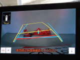 バックガイドモニターを装備しています、車庫入れもラクラクです。