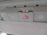 SOSコール搭載車です。スイッチによる任意起動とエアバッグが作動による自動起動で、緊急通報が可能です。(別途、有料申し込み)