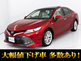 ★トヨタ カムリ Gレザーパッケージ★★禁煙車★パノラマムーンルーフ★BSM★★本革★シートヒーター★衝突軽減★★レーダークルーズ★クリアランスソナー★★メーカー純正SDナビ★Bluetooth★