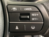 ハンドルにHondaセンシング系のクルーズコントロールやレーンキープアシストなどのスイッチが装備されています。ハンドルから手を離さず安全に操作できます。