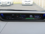 シンプルで視認性の良いメーター類です 。