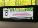 【360&deg;ビューモニター】専用のカメラにより、上から見下ろしたような視点で360度クルマの周囲を確認することができます☆死角部分も確認しやすく、狭い場所での切り返しや駐車もスムーズに行えます。