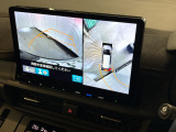 マルチビューカメラシステム搭載で駐車が苦手な方も全方向を確認しながらの駐車が可能です!カメラは選択可能でフロントだけサイドだけ等便利にご使用いただけます!