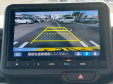 車庫入れ・駐車を安心サポート!バックカメラ装備です。