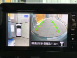 アラウンドビューモニターがディスプレイに映るのでバックもラクラクですよ!!