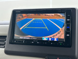 後退時にバックカメラの映像がナビに表示されます☆バック駐車も安心ですね!