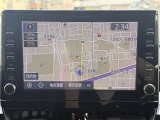 【ナビゲーション付き】9インチのナビを搭載しています。
