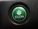 ★ECONスイッチ★ エコドライブを加速しよう!スイッチをONにすると、運転の仕方によるロスを抑え込み燃費をよくするようクルマが頑張ります(*^ー^*)燃費向上にチャレンジ♪