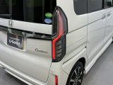 視認性がいいテールランプ。後続車にも存在をアピール。