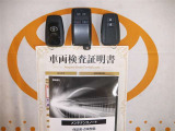 スマートキー&エンジンスターター付。メンテナンスノートあります☆品質評価シート付いてます!トヨタ認定中古車ライト!!