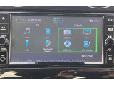 フルセグTV,CD録音再生、DVD再生、AUX,Bluetoothオーディオ機能/ハンズフリー機能。