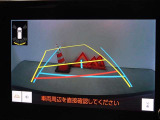 バックガイドモニターを装備しています、車庫入れもラクラクです。